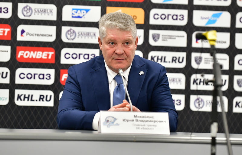 KHL. Barys - Salavat Yulaev. Press conference