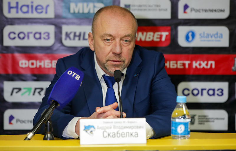 KHL. Admiral - Barys. Trainer's comments