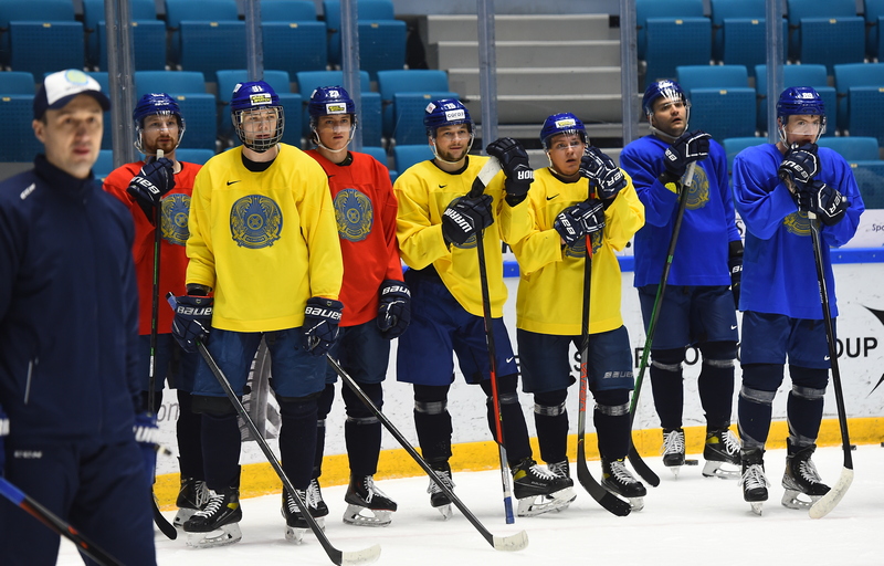The composition of the Kazakhstan national team at the training camp in Latvia