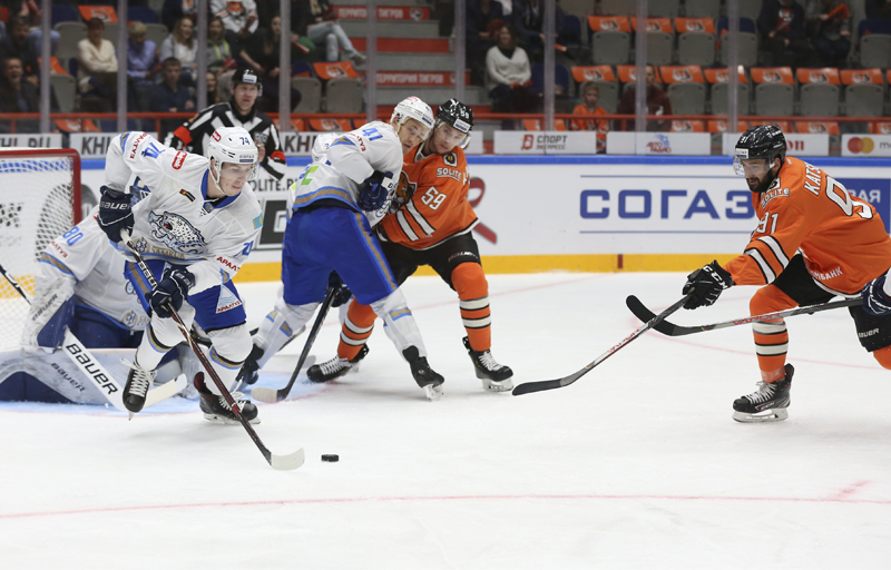 KHL. Amur – Barys – 1:3. 