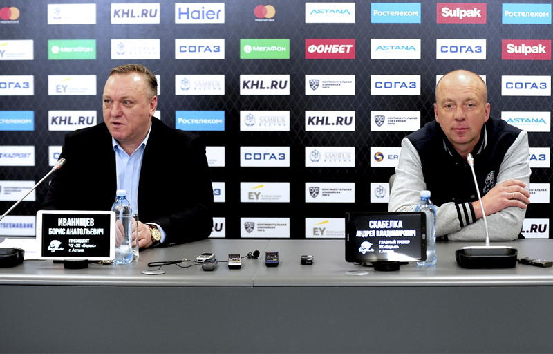 Open training of Barys and a meeting of the Club Management with media 