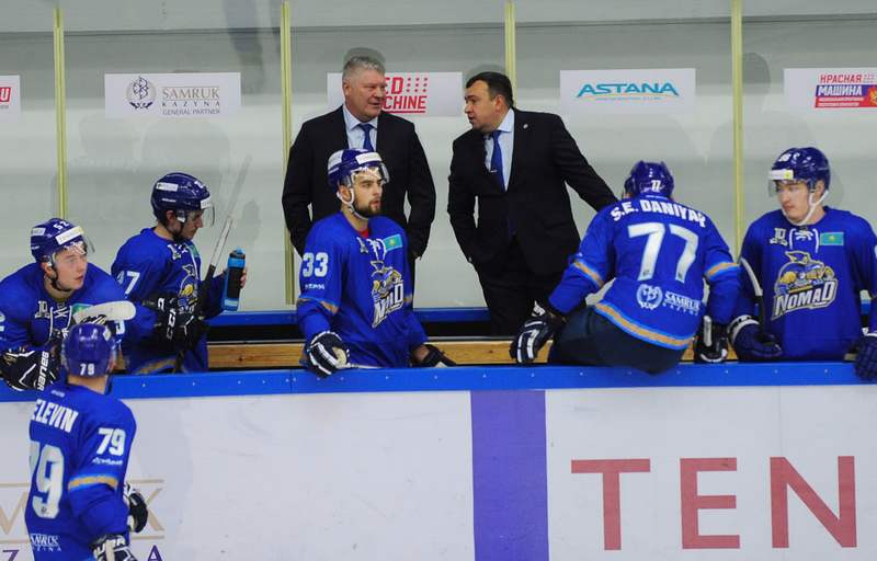 VHL. Before the match "Dynamo" Tver – "Nomad"