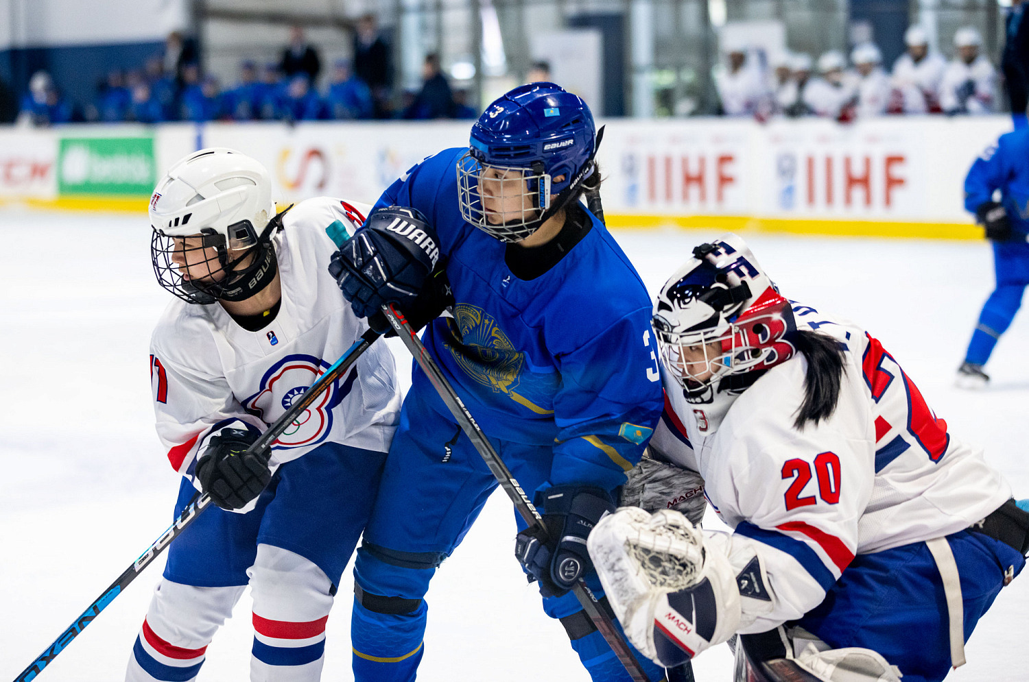 Women's Ice Hockey World Championship Kazakhstan - Taipei 3:0
