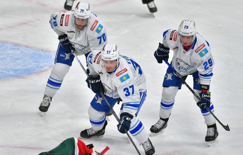 KHL. Barys team list for the road stand