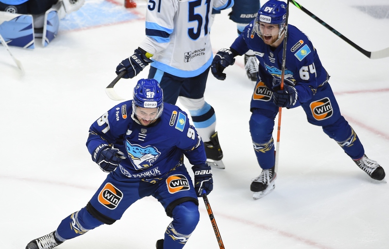 KHL. Barys - Sibir 3:1