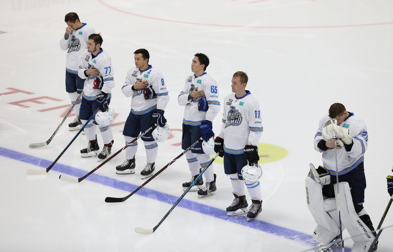 VHL. Before the match St. Petersburg Dynamo - Nomad