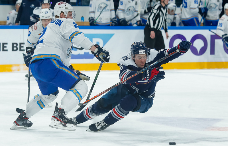 KHL. Metallurg - Barys 7:4 (series score 1-0)