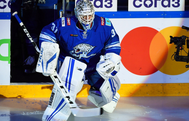 KHL. Yoni Ortio played 100 matches in the KHL