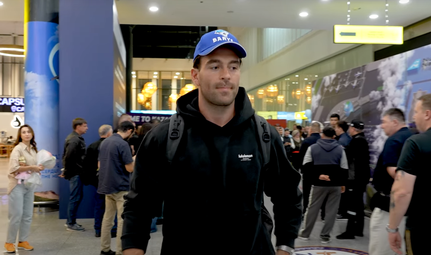 BARYS: Ian McCoshen has arrived in Astana!