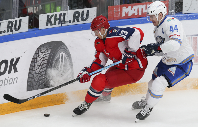 KHL. CSKA - Barys. Before the match