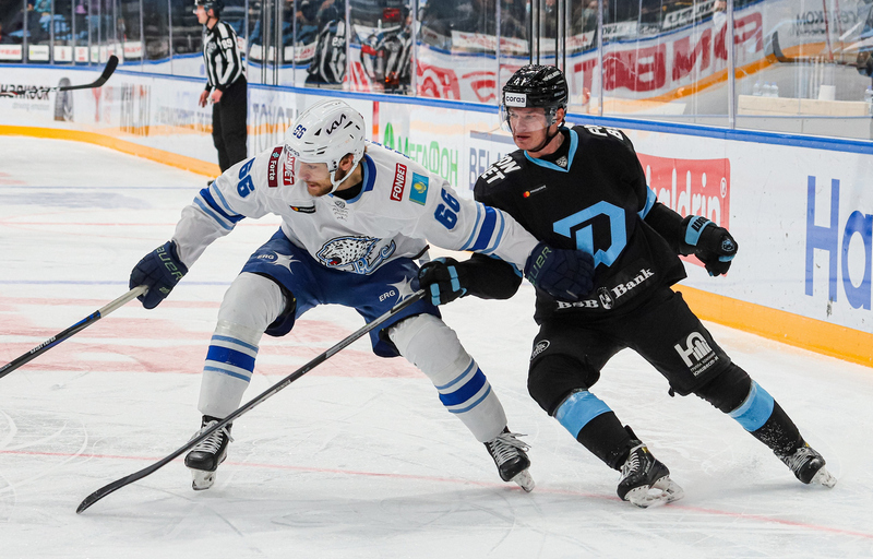 KHL. Dinamo Minsk - Barys 6:5