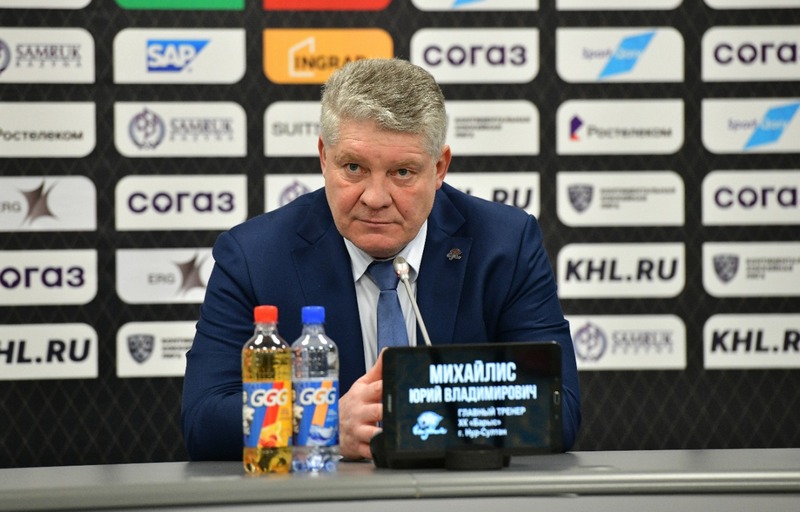 KHL. Barys - Traktor. Coach Press Conference (video)