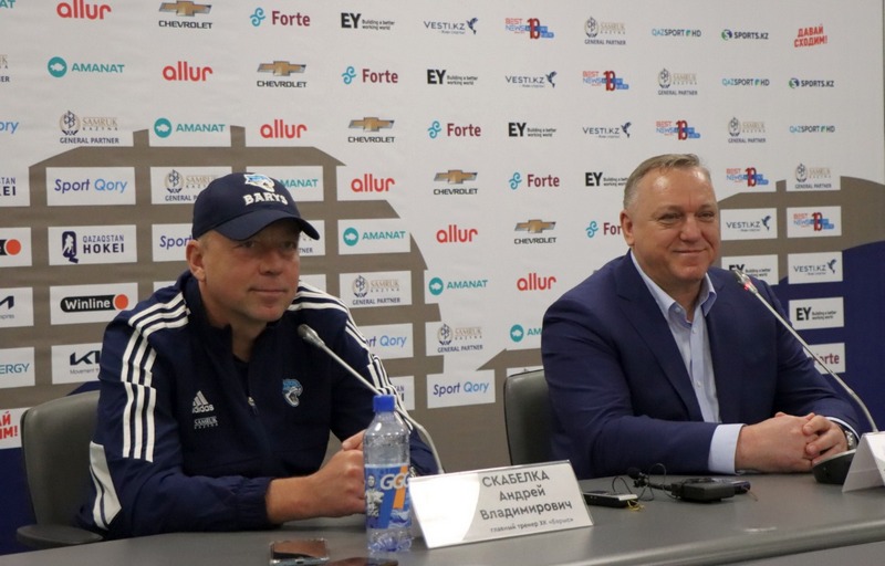 Boris Ivanishchev and Andrey Skabelka answered questions from the media