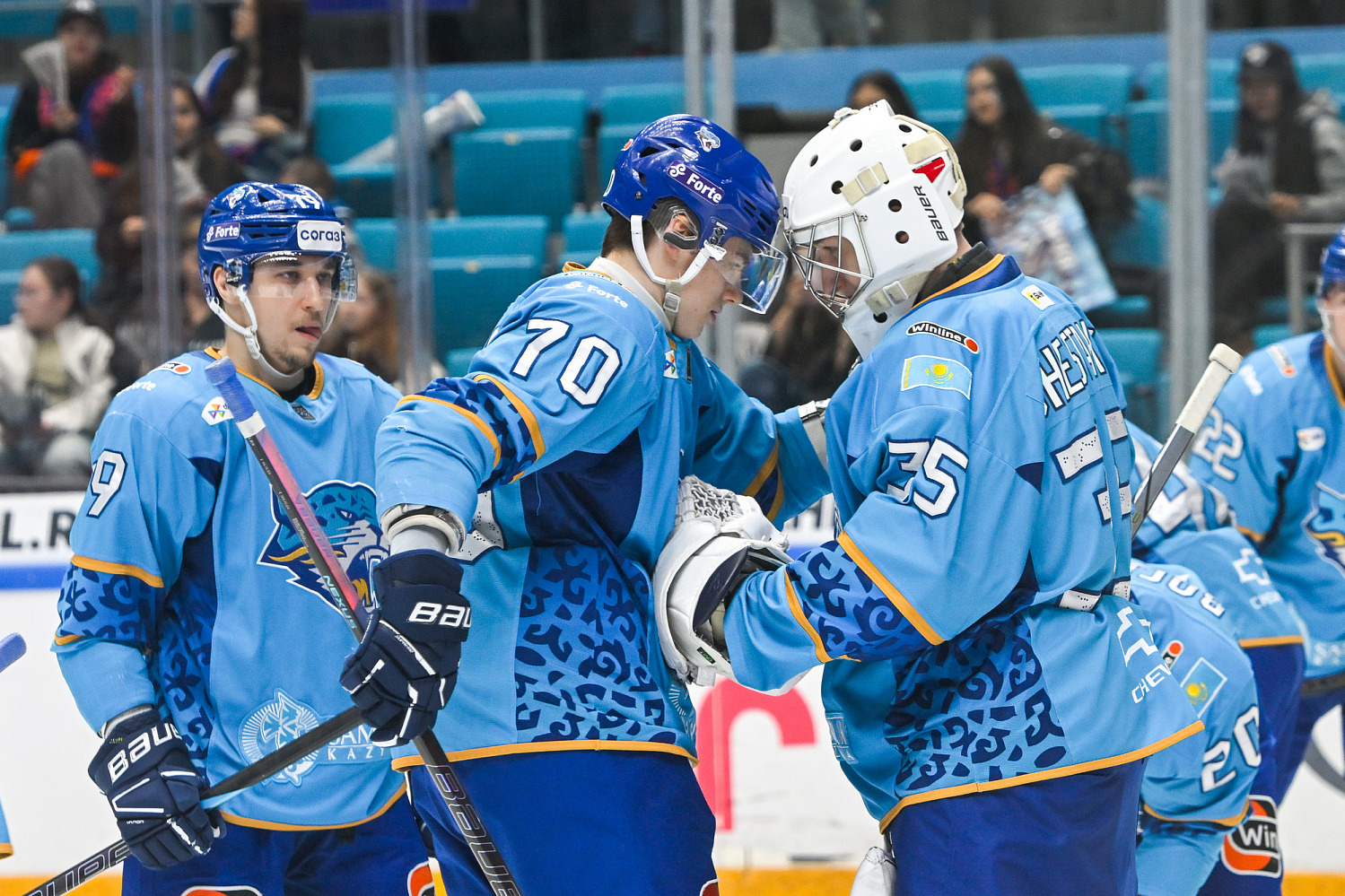 Barys Ends Season with a Loss to Salavat Yulaev