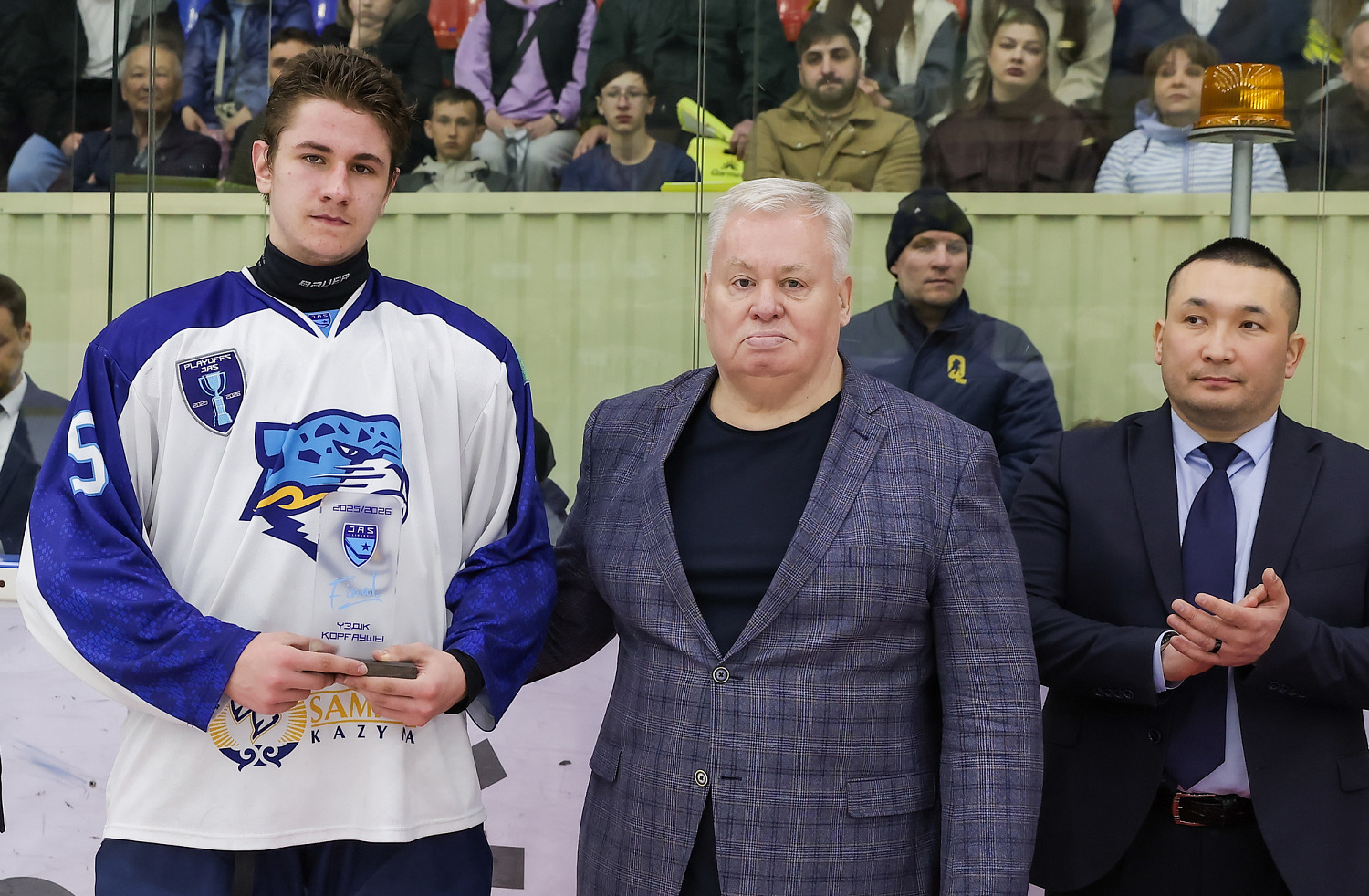 Nikita Lomako named Best Defenseman of the Kazakhstan U20 Championship season.