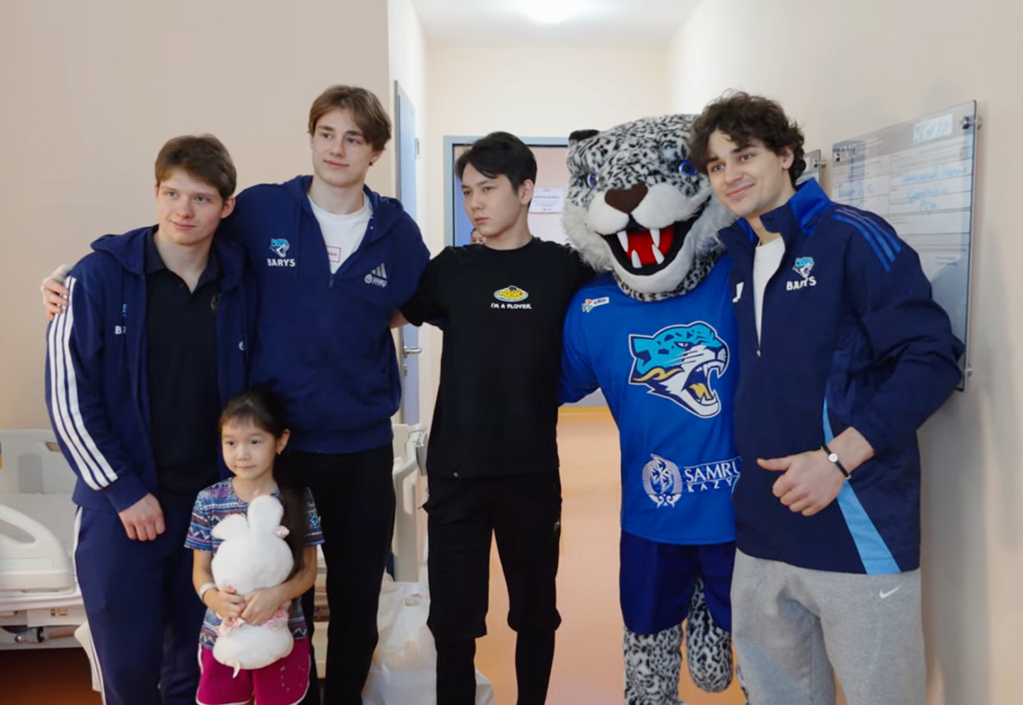 Barys visited the University Medical Center
