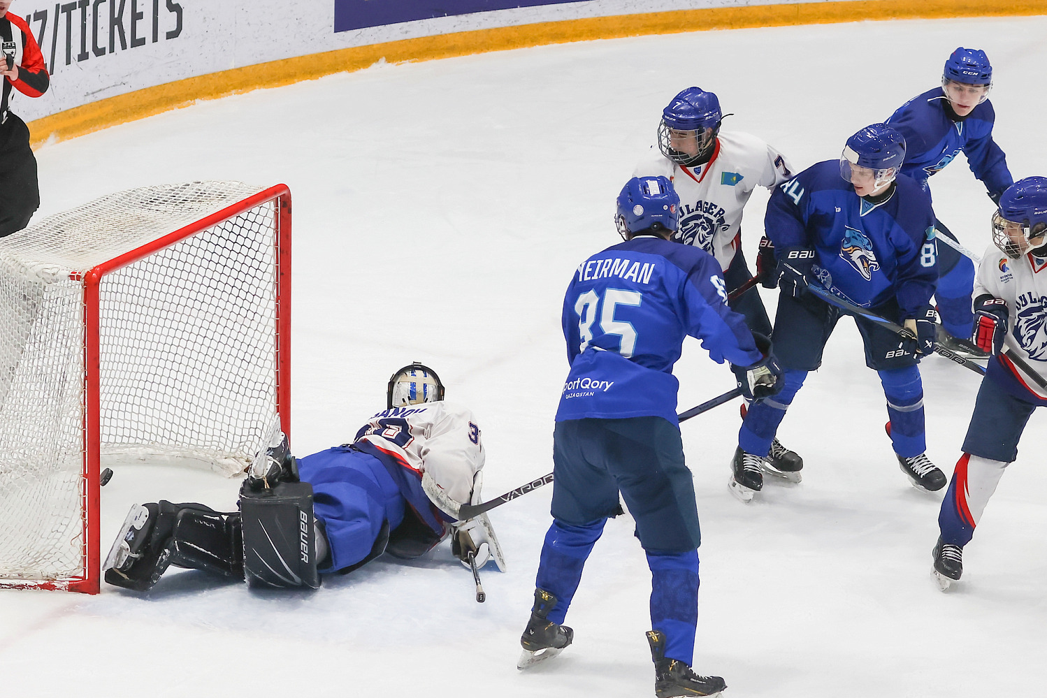 Barys youth team routs Kulager