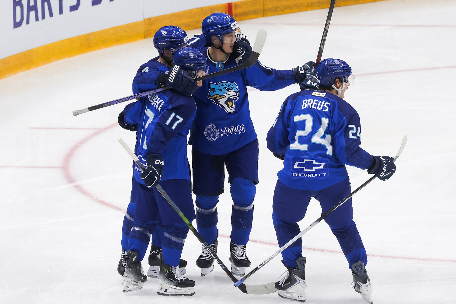 Barys Defeated Dynamo Moscow