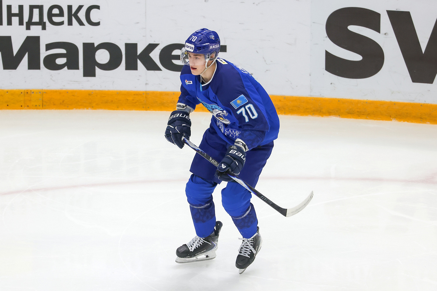 Semyon Simonov plays his 50th KHL game