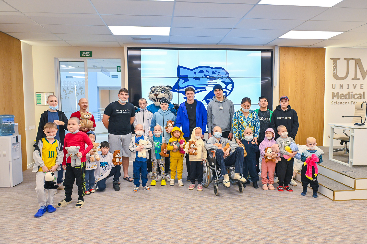 Barys Visited University Medical Center