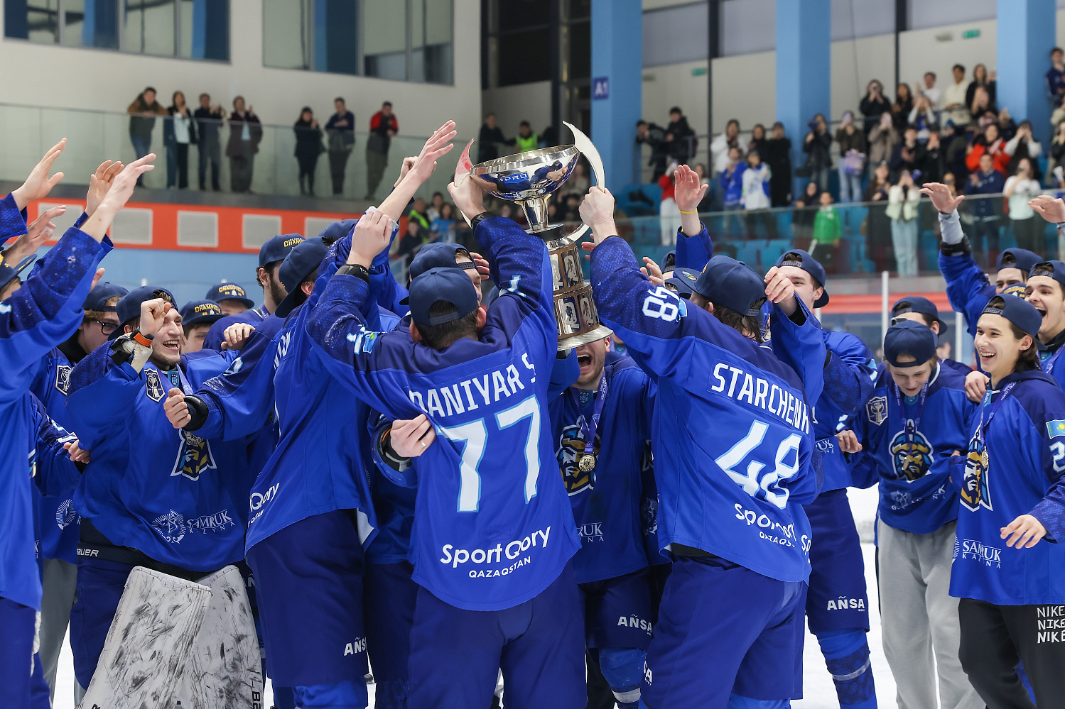 Nomad crowned three-time Kazakhstan champions.