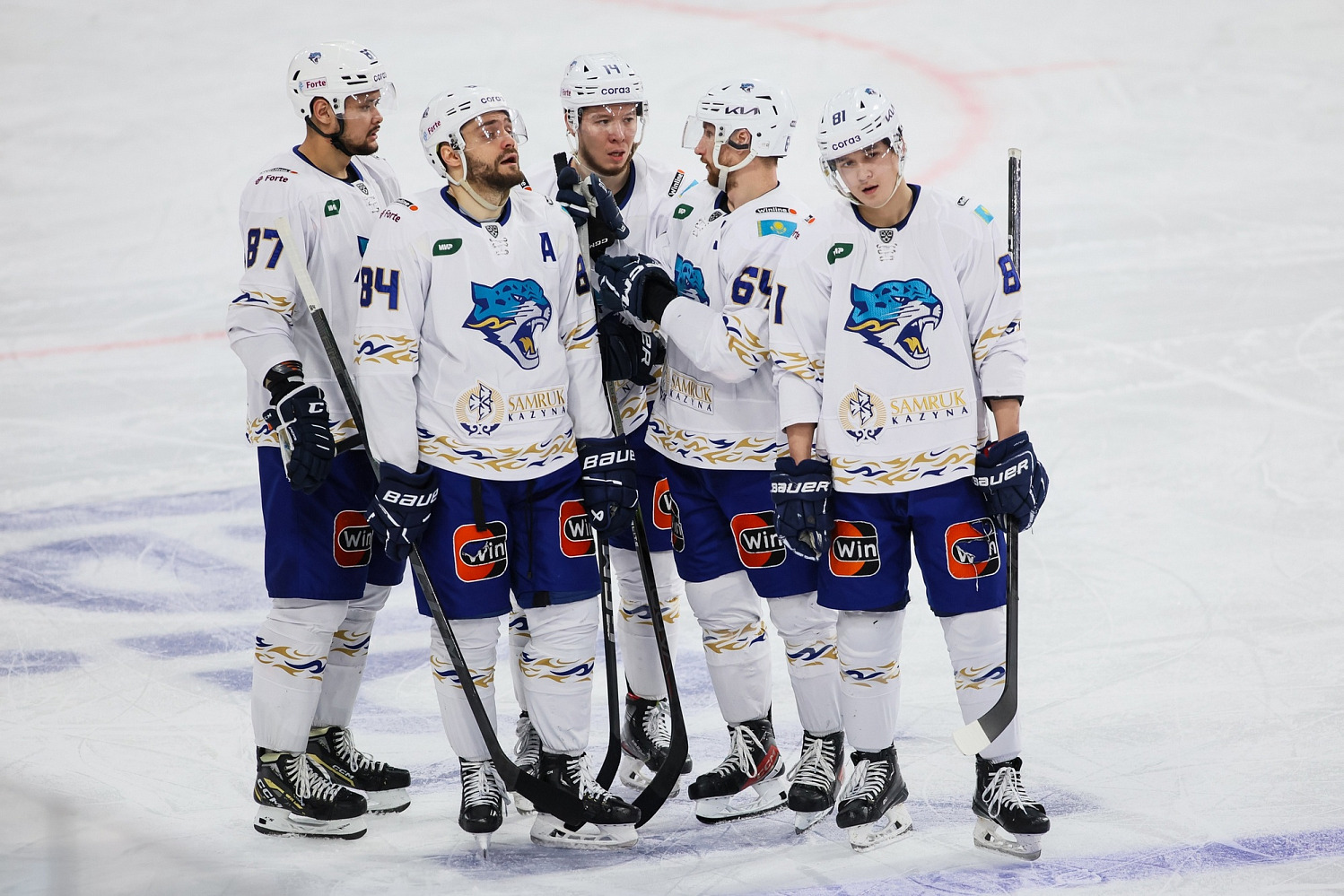 Barys lineup for the road stand