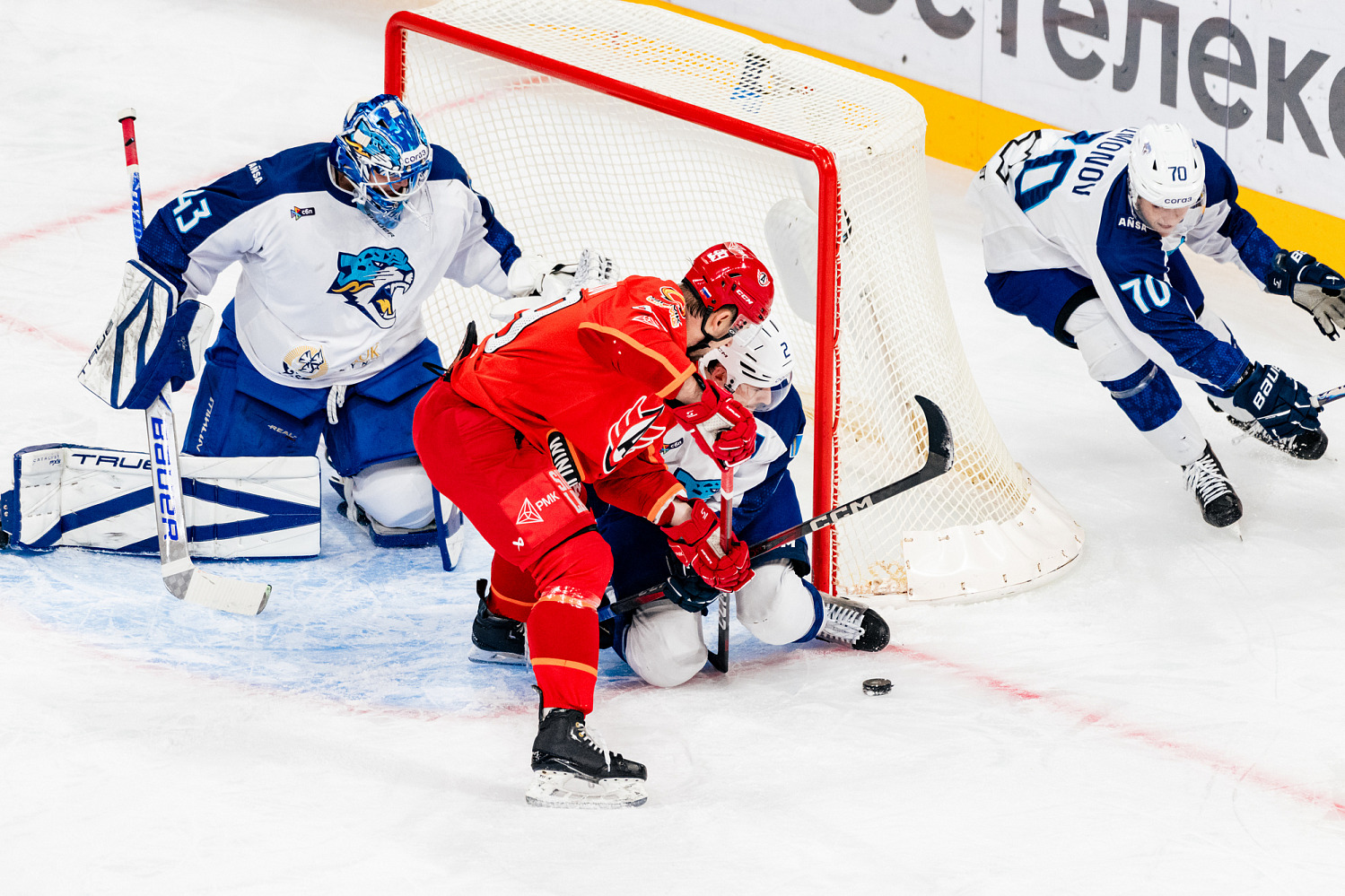 Simonov’s Double Helps Barys Win in Yekaterinburg