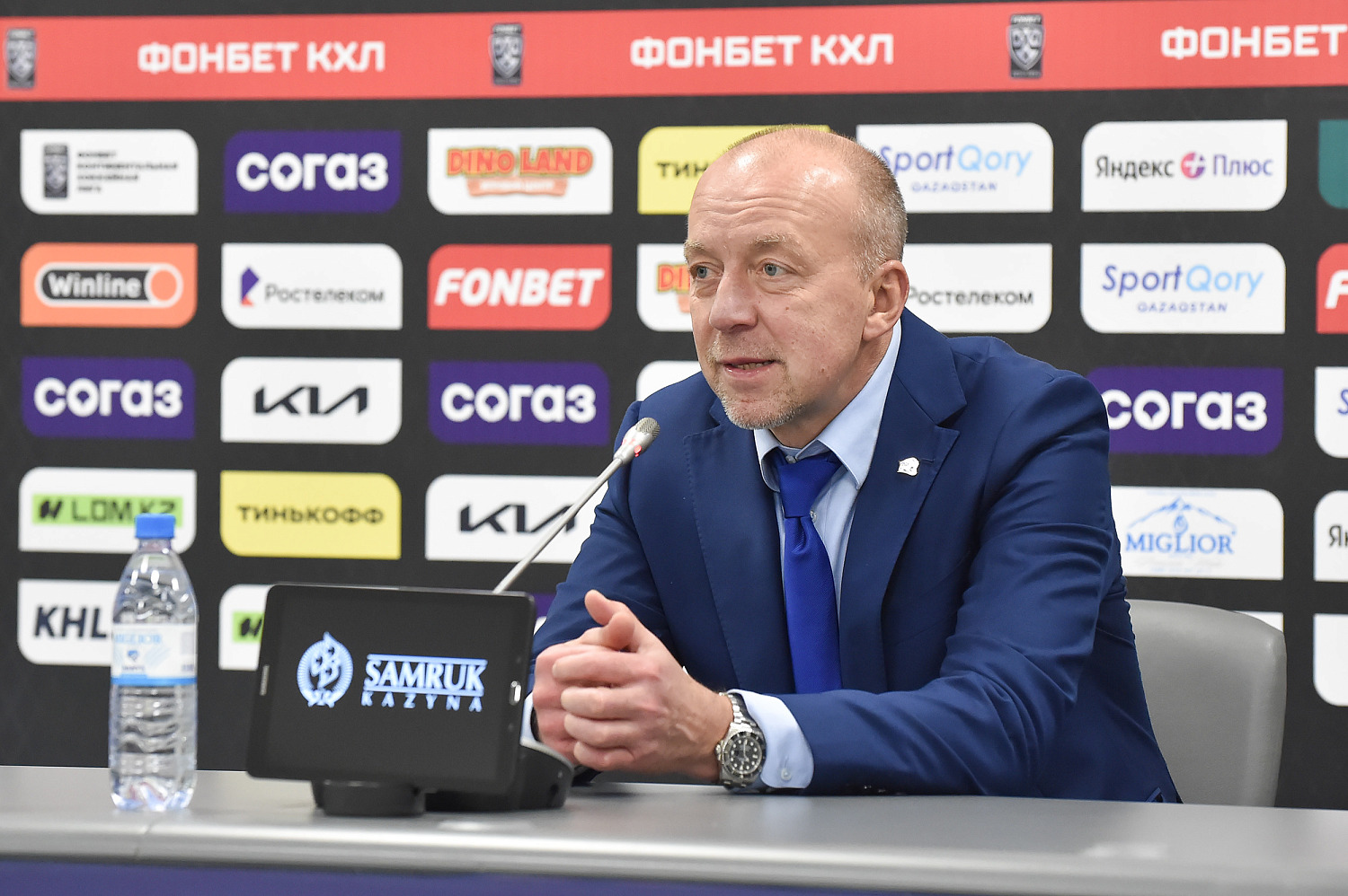 KHL. Barys - Admiral. Coaches' comments (video)