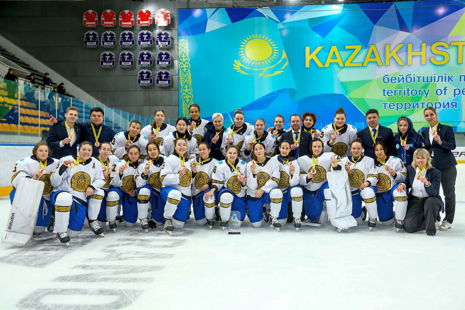 Kazakhstan women’s national team earns bronze at the Asian Championship