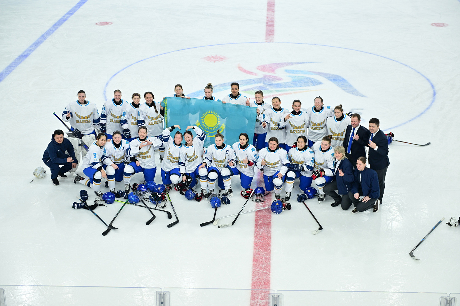 Kazakhstan Women's Hockey Team Wins Silver at the Asian Games