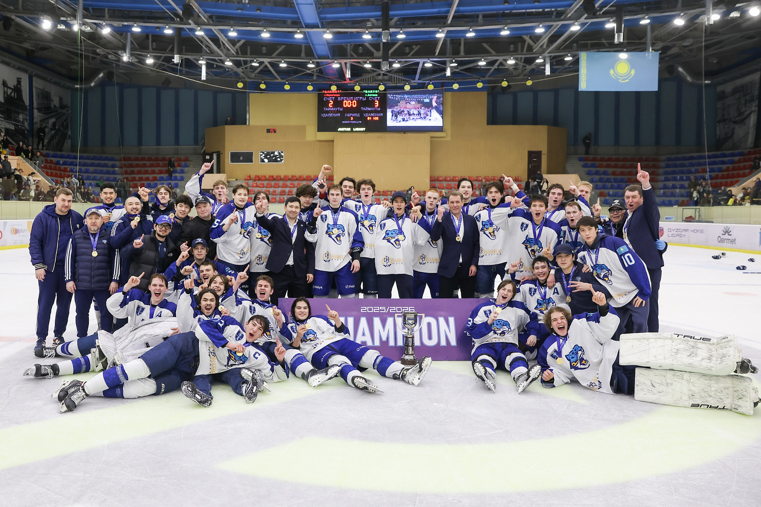 Barys become six-time Jastar Ligasy champions.