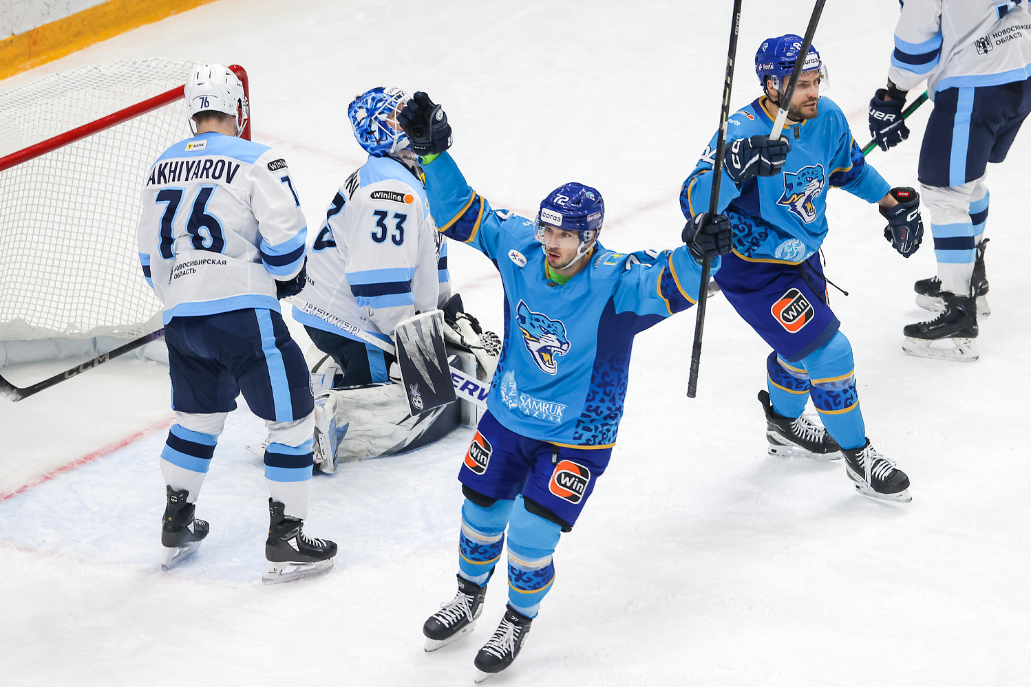 Barys Ends Losing Streak Thanks to Setdikov’s Hat Trick