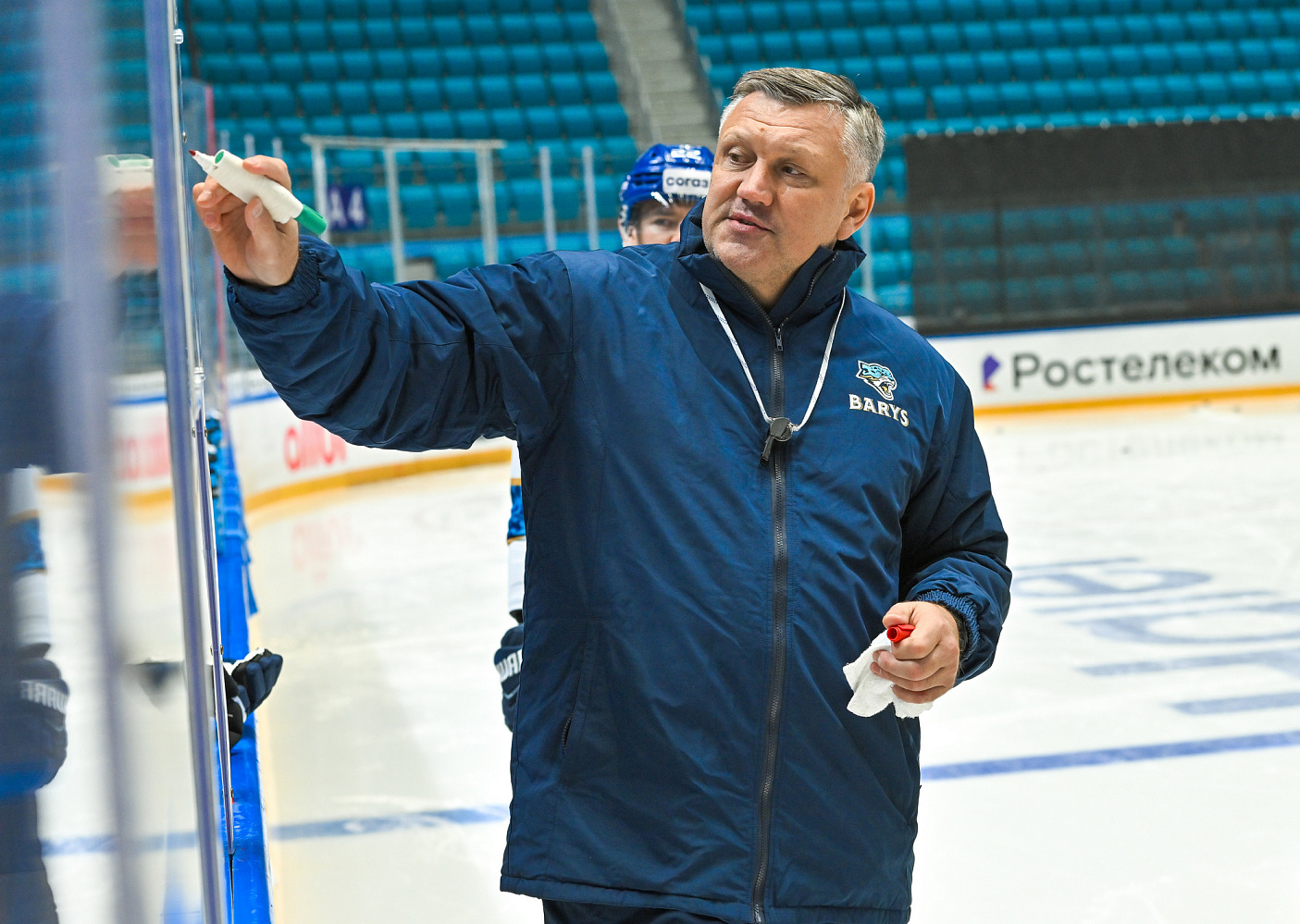 Vyacheslav Butsaev – head coach of Barys