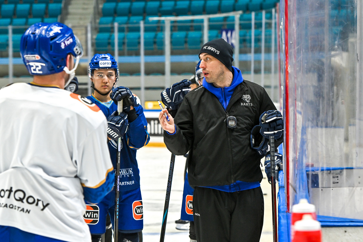 Evgeny Korolev – acting head coach of Barys