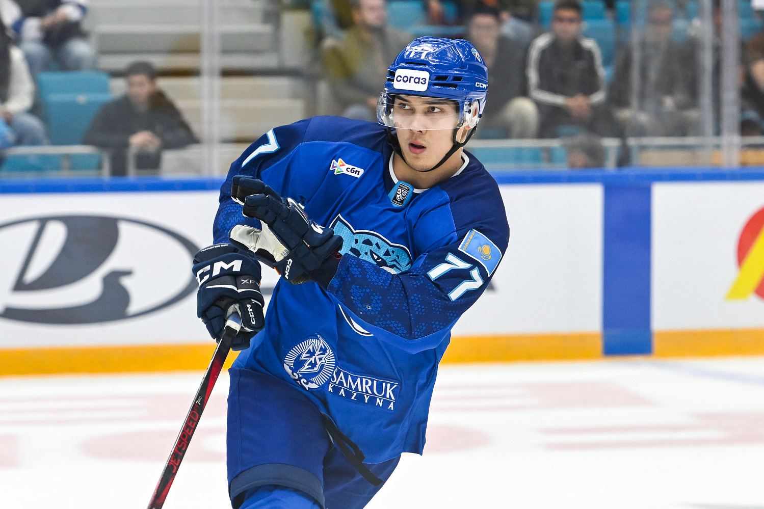 Ansar Shaikhmeddenov Reaches 150 KHL Games