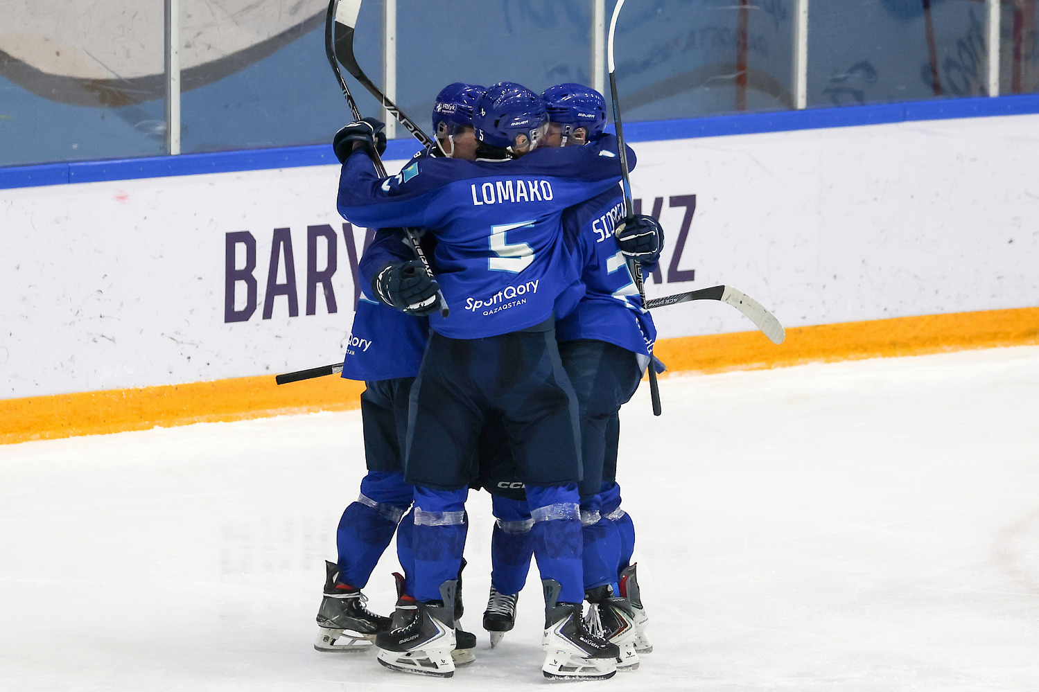 Barys took the lead in the finals series against Karmet.