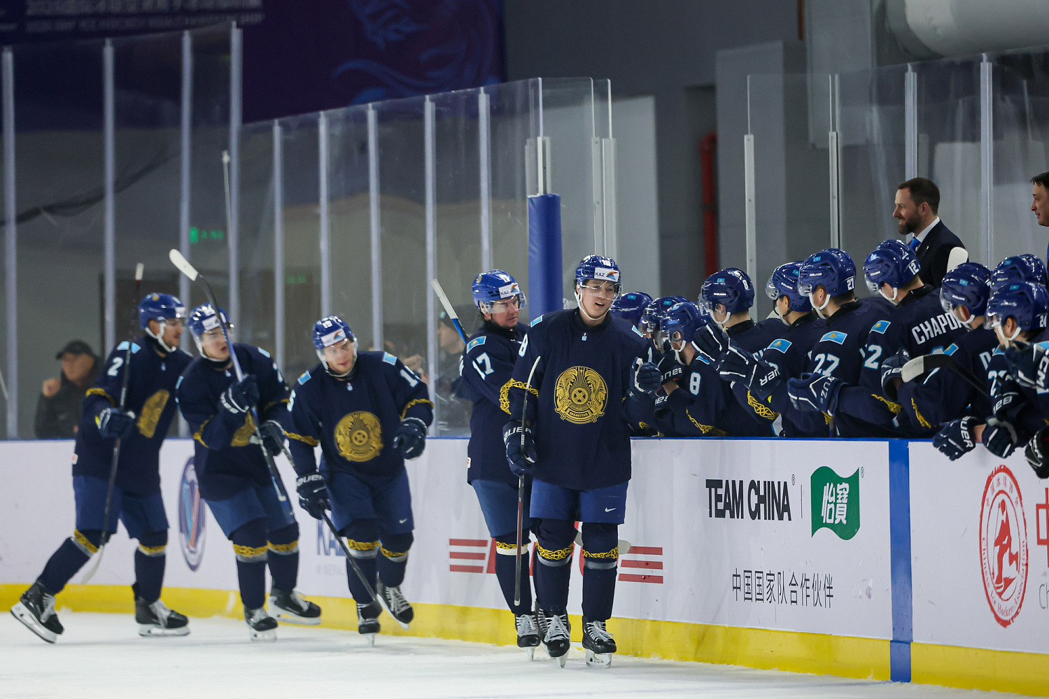 Kazakhstan Defeats China and Takes Sole Lead at the Asia Championship; Muratov Scores Twice