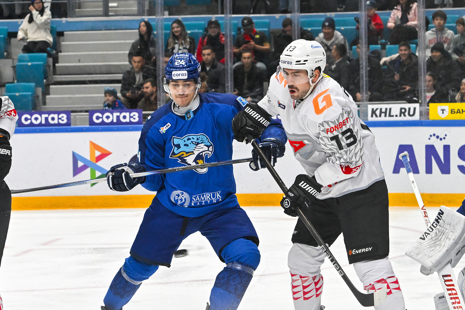 Avangard Snaps Barys’ Winning Streak