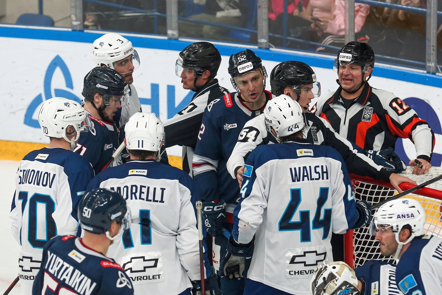 Barys roster for the road trip