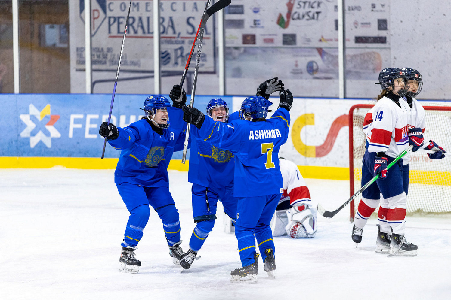 IIHF Women’s World Championship Division IB. Kazakhstan – South Korea 4:3