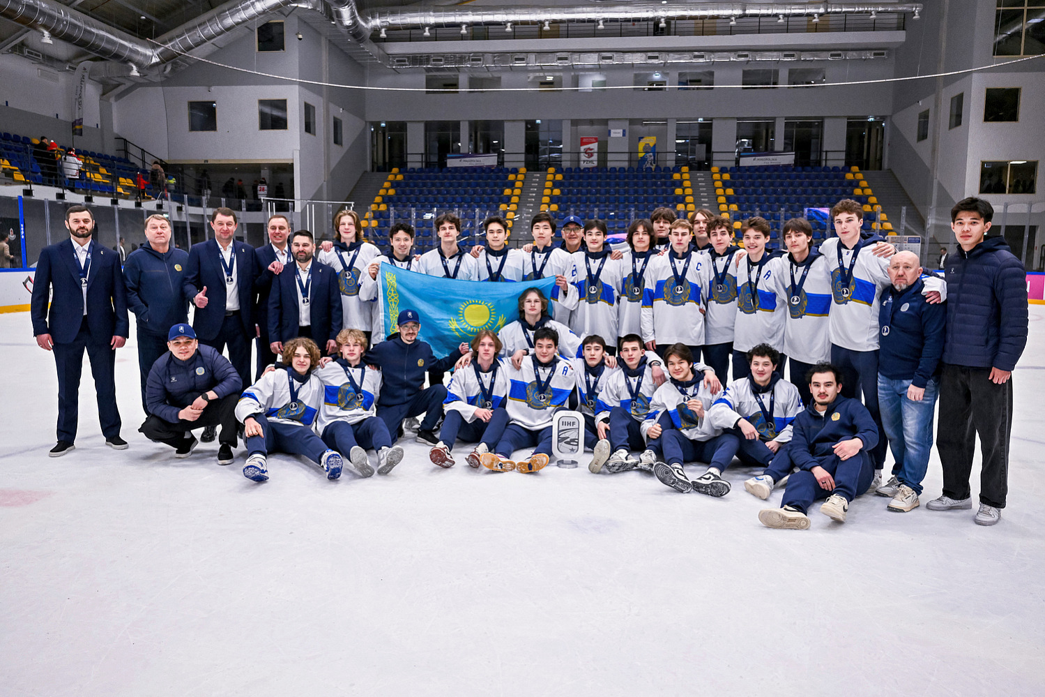 IIHF U18 World Championship Division IA. Kazakhstan Wins Silver Medals
